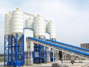 Stationary Concrete Batching Plant Capacity 25cbm/Hour Concrete Mixer Mixing Plant