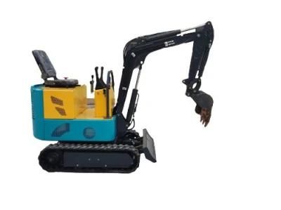 1t 0.8t Small Orchard Excavator Electric Crawler Excavator Meets CE Certification, Environmental Protection and No Noise