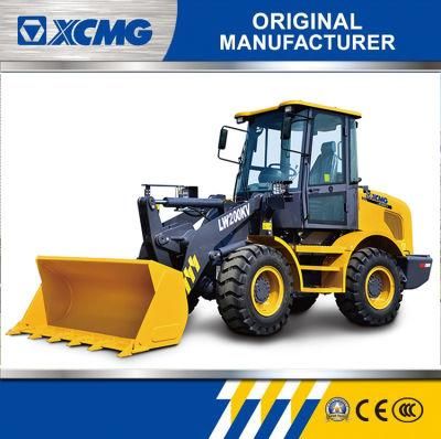 XCMG 2ton Mini Compact Farm Tractor Front Wheel Loader (Lw200kv)