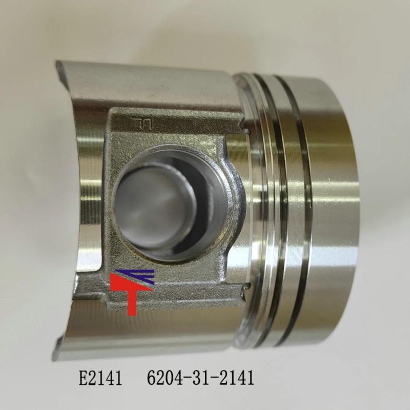 High Quality Diesel Engine Mechanical Parts Piston 6204-31-2141 for Excavator Parts PC60-7 Generator Set