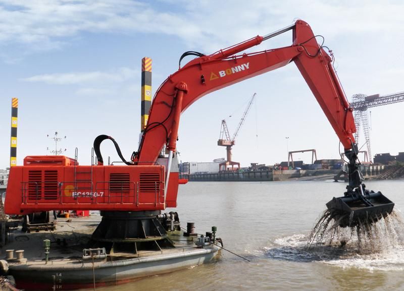 Bonny Hydraulic Dredging Excavator Dredger Customization Product for Riverway Cleanout