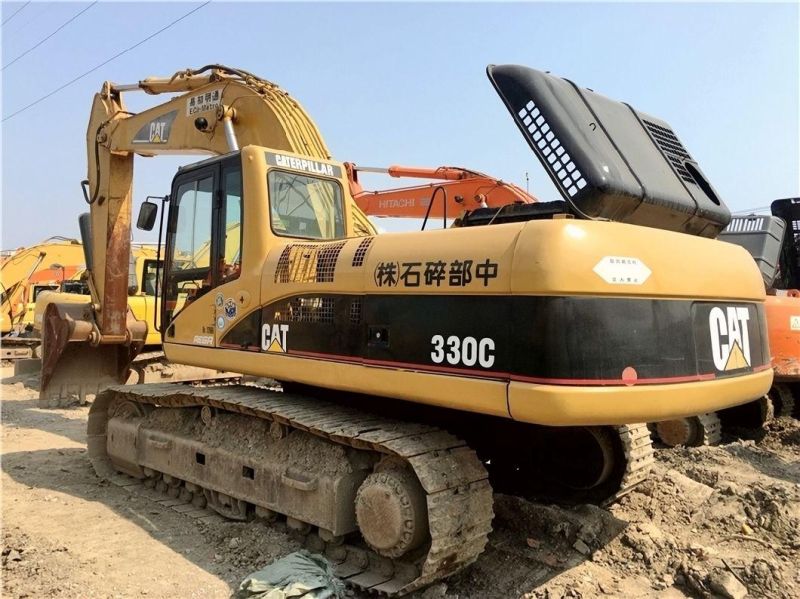 Cat 330c Excavadora Usada Excavatrice 30 Tons Crawler Second Hand Track Construction Good Running Mining Machine 320 325 325 329 330 Excavator Excavators