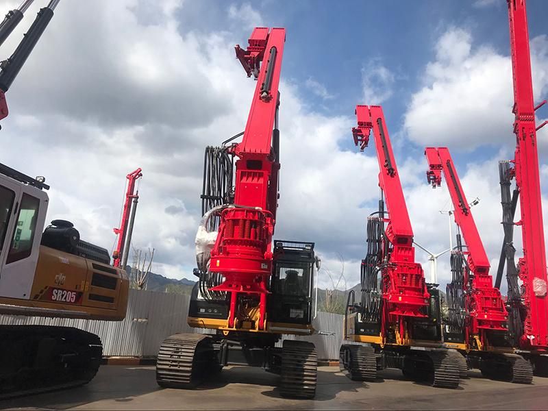SA Ny Sr65 Sr125 Sr155 Sr205 56m Depth Rotary Drilling Rig Machine