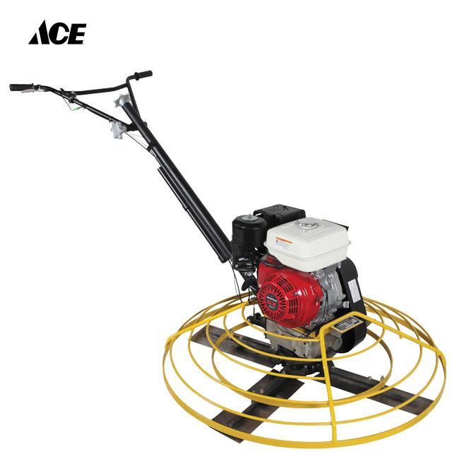 9.0HP Gasoline Engine Attached Moving Wheel 1200mm Power Trowel Factory