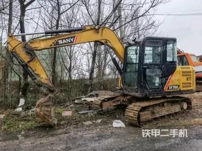 Used Mini Medium Backhoe Excavator Sany Sy75c Construction Machine Second-Hand