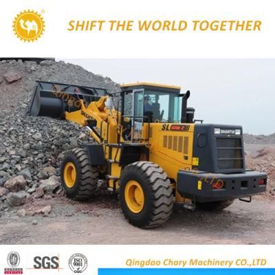 5ton Shantui Brand Wheel Horse Front End Loader SL50W for Sale