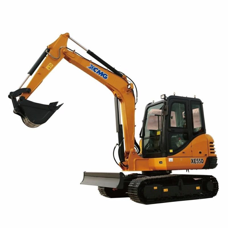 2019 XCMG 5.5ton Small Excavator Xe55D with Accessories