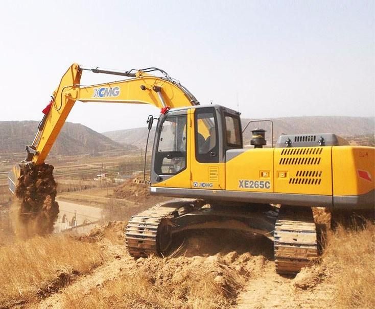 XCMG Excavator 25 Ton Crawler Excavator Xe265c Hydraulic Excavator Price List for Sale