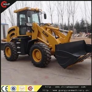 2ton 4 Wheel Drive Mini Wheel Loader