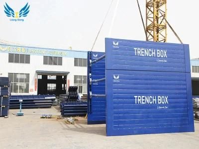 Low Price Steel Trench Box Formwork Trench Shoring for Excavate