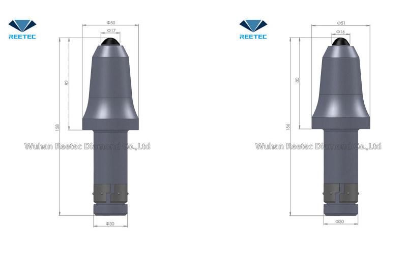 Diamond Tip 30mmcoal Mining Teeth Conical Tools Mining Picks (U94) for Underground Miner for Shearer