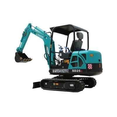 Shanding 2 Ton Mini Excavator Model SD25b
