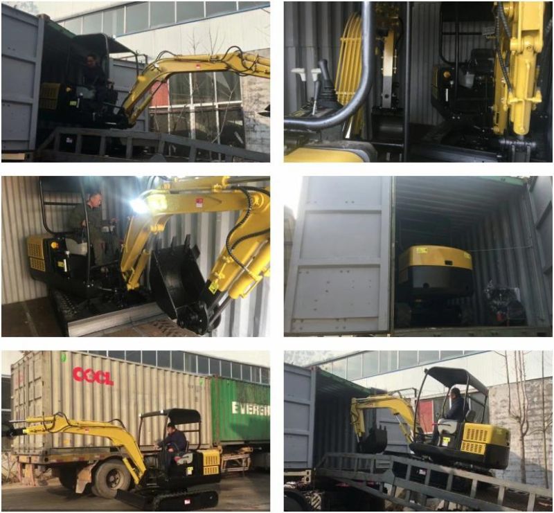 1.6-3 Tons Chinese Excavating Machinery and Excavator Attachments for Sale