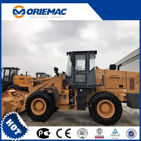 New Lonking Cdm833 1.8cbm 3ton Wheel Loader with Joystick