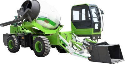 New Hydraulic Self Loading 1cbm Self-Loading Concrete Mixer Truck Model