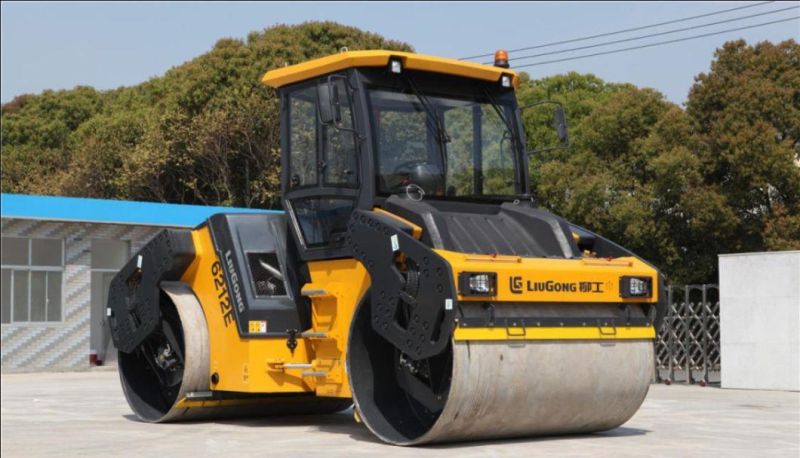 Liugong Brand New 12ton Double Drum Vibratory Road Roller 6212e