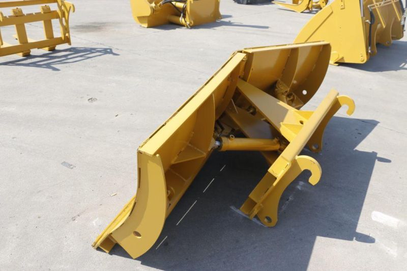 Luqing Wheel Loader with Auger, Hydraulic Pitch Fork, European Style Grab, Snowplow, Feller, Sweeper, Construction Machinery Loader Accessories
