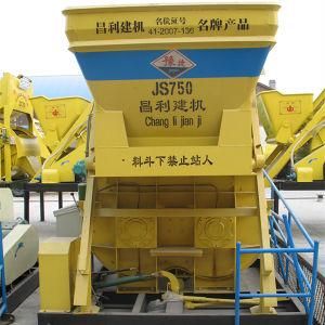 Js750 Electric Motor for Concrete Mixer, Portable Concrete Mixer