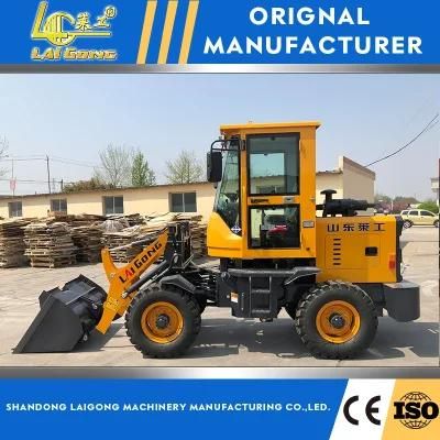 Lgcm Yellow/Red/Green Colour Mini Wheel Loader with Exporting Standard