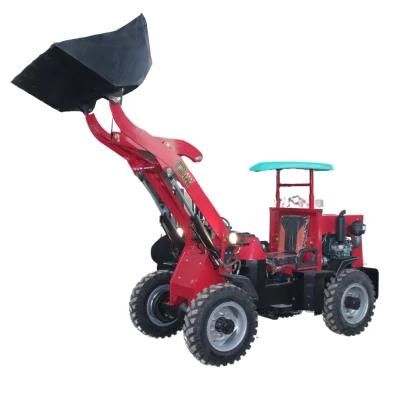 Hot Sale Mini Small Tractor with Front End Loader and Cheapest Articulated Mini Wheel Loader