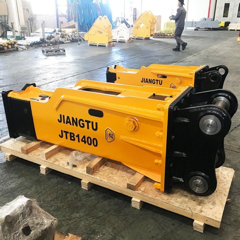 20ton Sb81 140mm Chisel Box Type Hydraulic Rock Hammer Breaker for Excavator