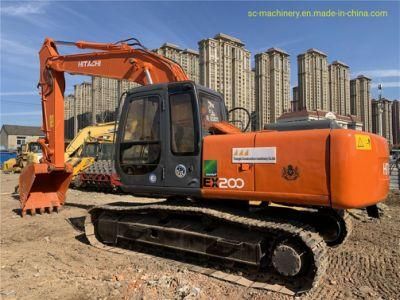 Hitachi Excavator Used Ex200-3 Ex200 Ex200-5 Zx200 Ex120 Machinery Excavator