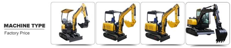 New Ce Certification Hydraulic Mini Crawler Excavator Compact Micro Digger 0.8ton 1ton 2ton 3ton 4ton 5ton 6ton 7ton 8ton 9ton 10ton Prices