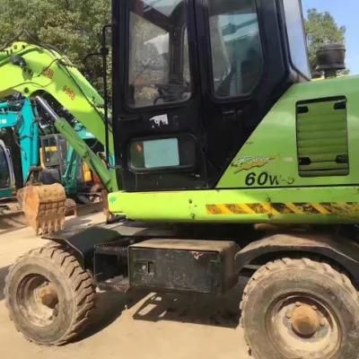 Hyundaii/80%New/Used Wheel R60W-5/80/90-7/130 Mini Excavators with Good Quality &amp; Low Price Hot Sale