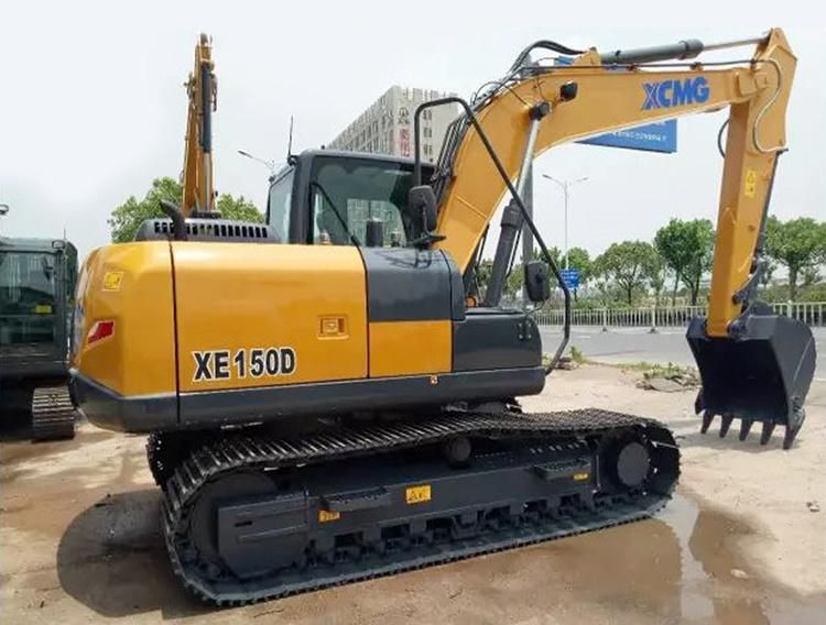 XCMG 15 Ton Hydraulic Digger Xe150d Chinese Crawler Excavator with Factory Price