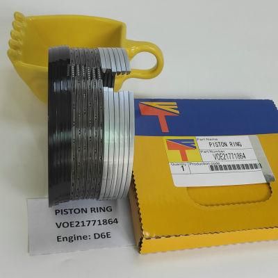 High Quality Diesel Engine Mechanical Parts Piston Ring Voe21771864 for Excavator Engine D6e Generator Set