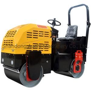 1.5 Ton Vibratory Single Drum Road Roller Vibrator Mini Compactor From China Rollers