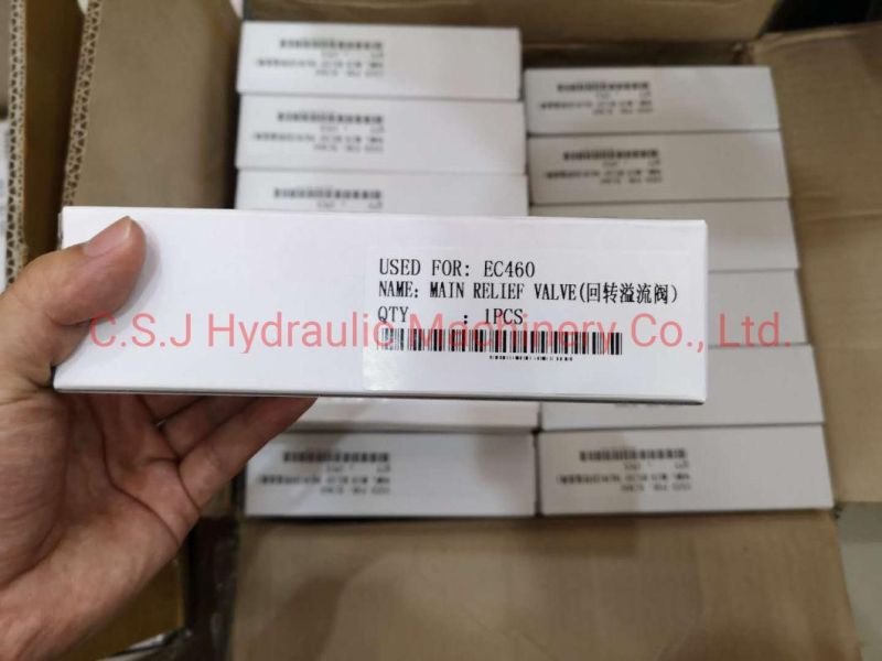 Excavator Parts M5X130/180 Kawasaki Rotary Motor Relief Valve