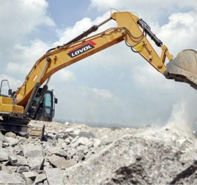 Popular Market Lovol Fr220d Crawler Excavator with 0.92m3 Standard Bucket Capaclity