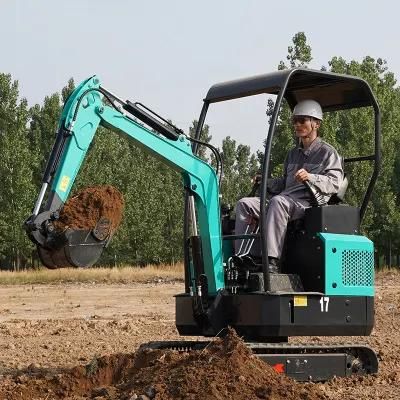 Mini Crawler Excavator Hydraulic Joystick Excavator with High Efficiency