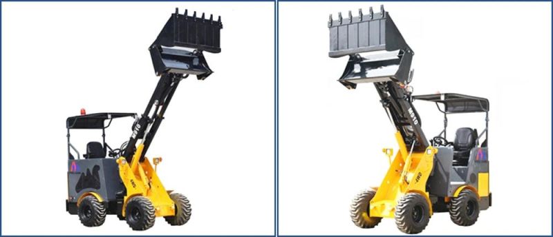 M910 Skid Steer Grapple Bucket Front End Loader for 4WD EPA Farm Tractor