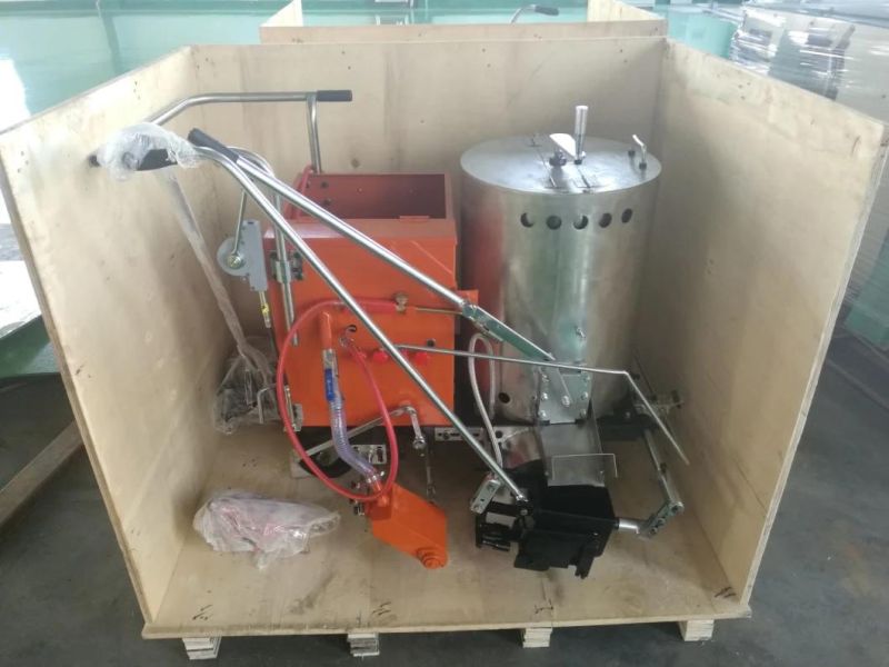 Manual Thermoplastic Road Line Marking Machine/ Road Paint Machine