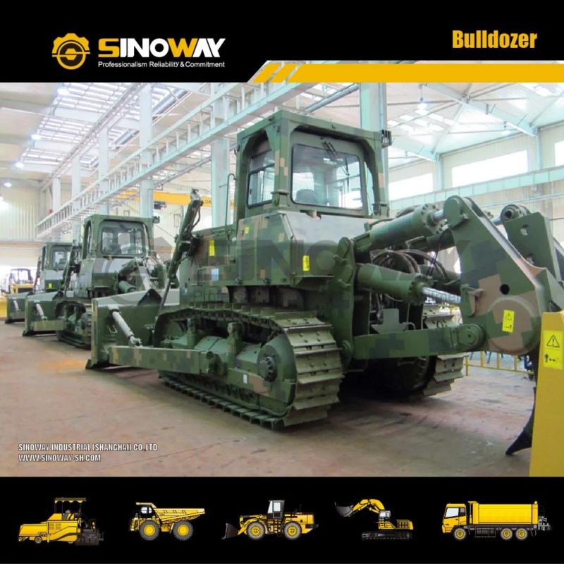 Good Performance Crawler Bulldozers with Rear Ripper for Sale