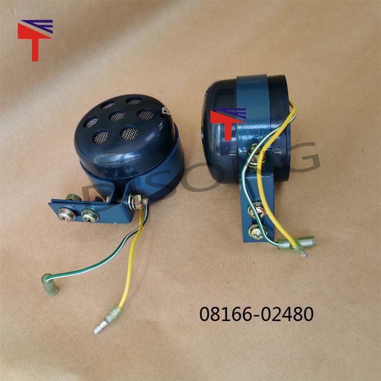 Engine Spare Parts Buzzer Alarm 24V for 08166-02480