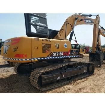 Cheap Price Good Quality China High Digging Power Used 215-9 Crawler Excavator for Widely Used with Bucket