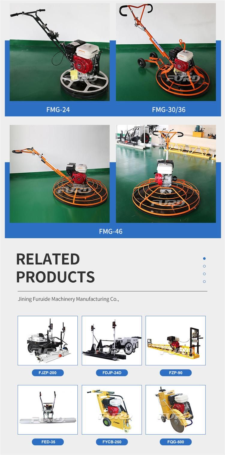 Ride Type Concrete Power Trowel Road Machine for Sale