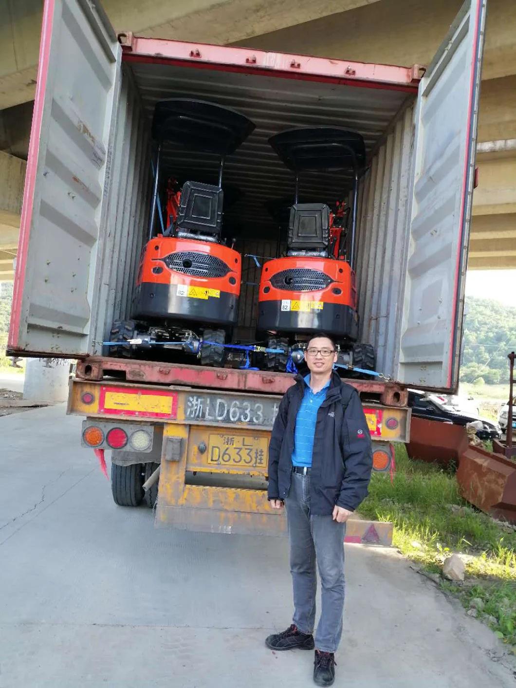 High Quality Engineering Machinery 1 Ton Mini Excavator Wholesaler