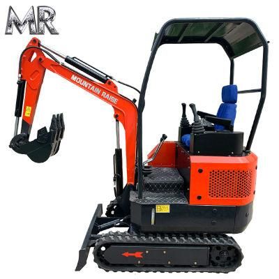 Manufacturer Japanese Yanmar Engine 1.2ton 17 Mini Excavator for Sale