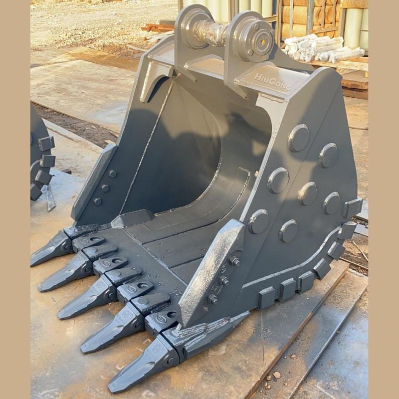 Excavator Heavy Duty Rock Bucket Made of high Wear-Resisting Materials