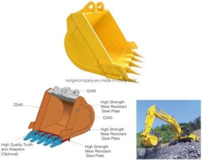 Spare Parts Undercarriage Parts Excavator Buckets for Excavators Bulldozers