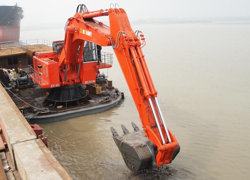 Bonny Hydraulic Dredging Excavator Dredger Customization Product for Riverway Cleanout