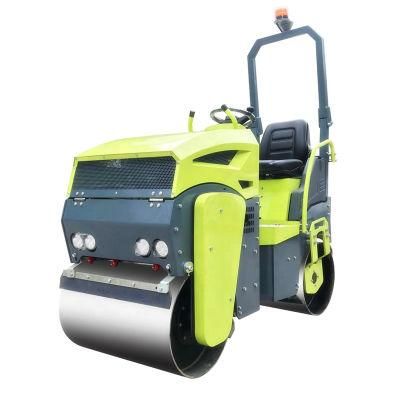 Hydraulic Steering EPA Engine Mini Road Rollers for Asphalt Pavement