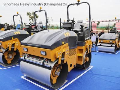 Xuzhou Small Vibratory Road Roller 1.6 Ton Mini Compactor Xmr153