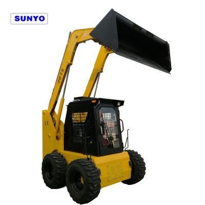 Sunyo Brand Jc75 Skid Steer Loader Same as Mini Wheel Loader, Excavator and Backhoe Loader