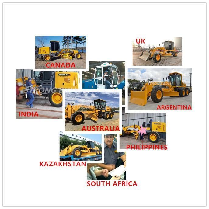 China Motor Grader Price 165HP Road Grader for Sale Py160