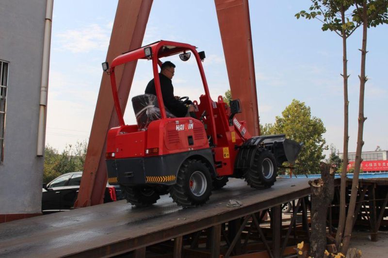 Made in China 600kg Mini Electric Loader (HQ906E) with USA Control System